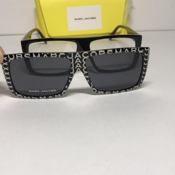 Marc Jacobs Black and White Sunglasses MARC 672/CS - Picture 12 of 15
